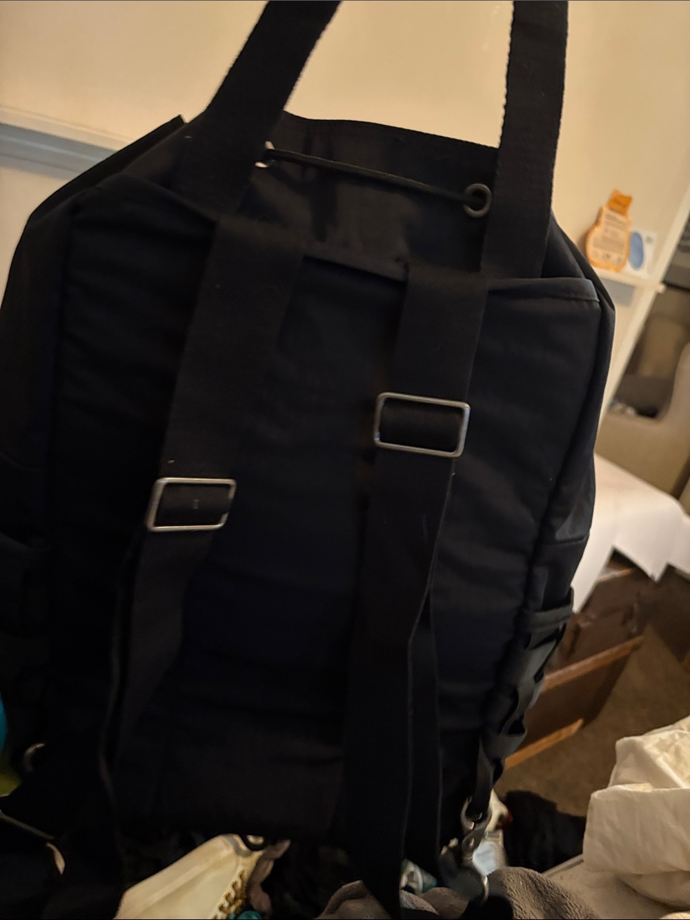 OGIO Black Drawstring Top Backpack - Picture 2 of 3